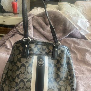 Coach signature purse